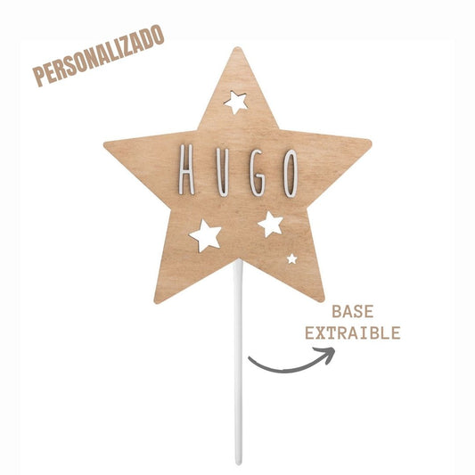 Cake Topper - Estrella pequeño