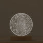 Personalized Star Map Lamp Only 
