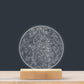Personalized Star Map Lamp Only 