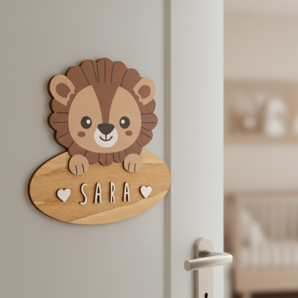 Placa Decorativa personalizada LEÓN