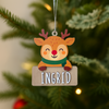 Ornement en forme d'arbre de Noël
