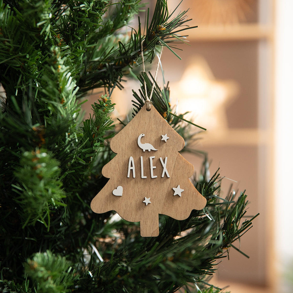 Ornement en forme d'arbre de Noël
