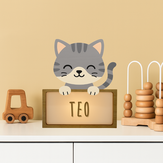 Lámpara de Sobremesa Gato