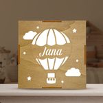 Caja de Luz Personalizada Globo