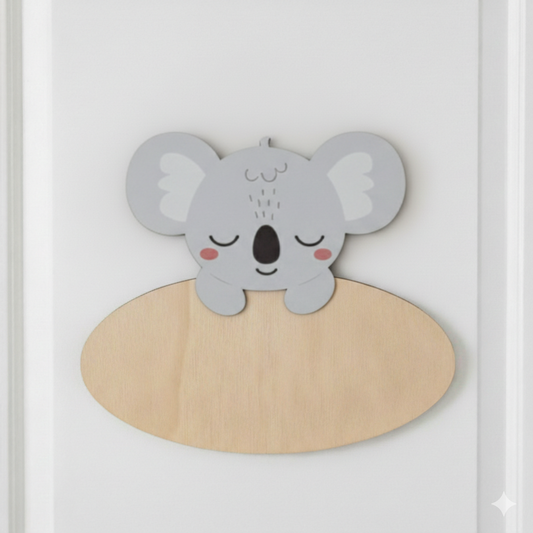 Placa Decorativa personalizada KOALA