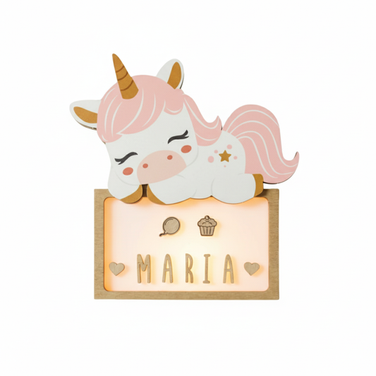 Lámpara de Sobremesa Unicornio dormido