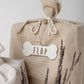 Personalized White Bone Ornament