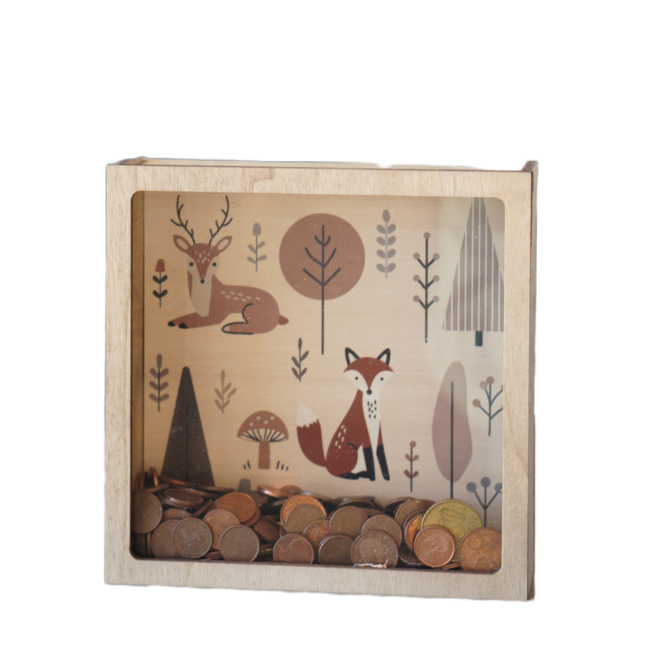 Hucha Personalizada Bosque