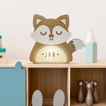 Lampe de table renard