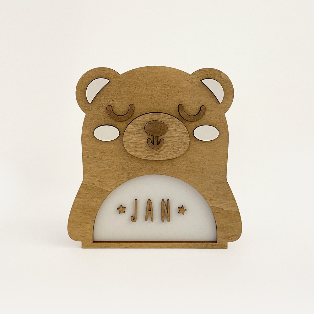 Lampe de table ours