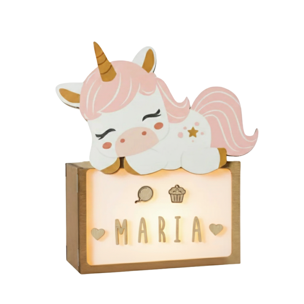 Lámpara de Sobremesa Unicornio dormido