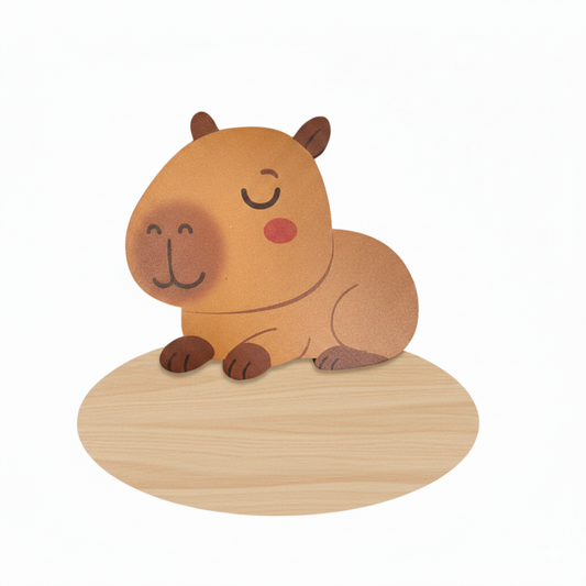 Placa Decorativa personalizada CAPIBARA