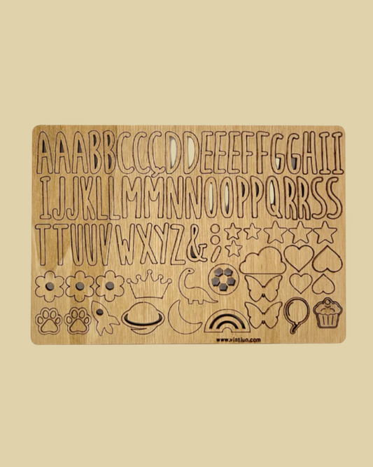 Kit letras y símbolos pequeño - Placas y adornos