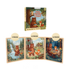 Libro de Puzles Magnéticos Bosque | Juego Magnético Infantil de Viaje