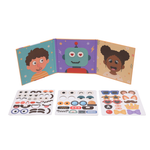 Libro Magnético Mix & Match Funny Faces | Caras Divertidas +80 Imanes +3 Años