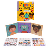 Libro Magnético Mix & Match Funny Faces | Caras Divertidas +80 Imanes +3 Años