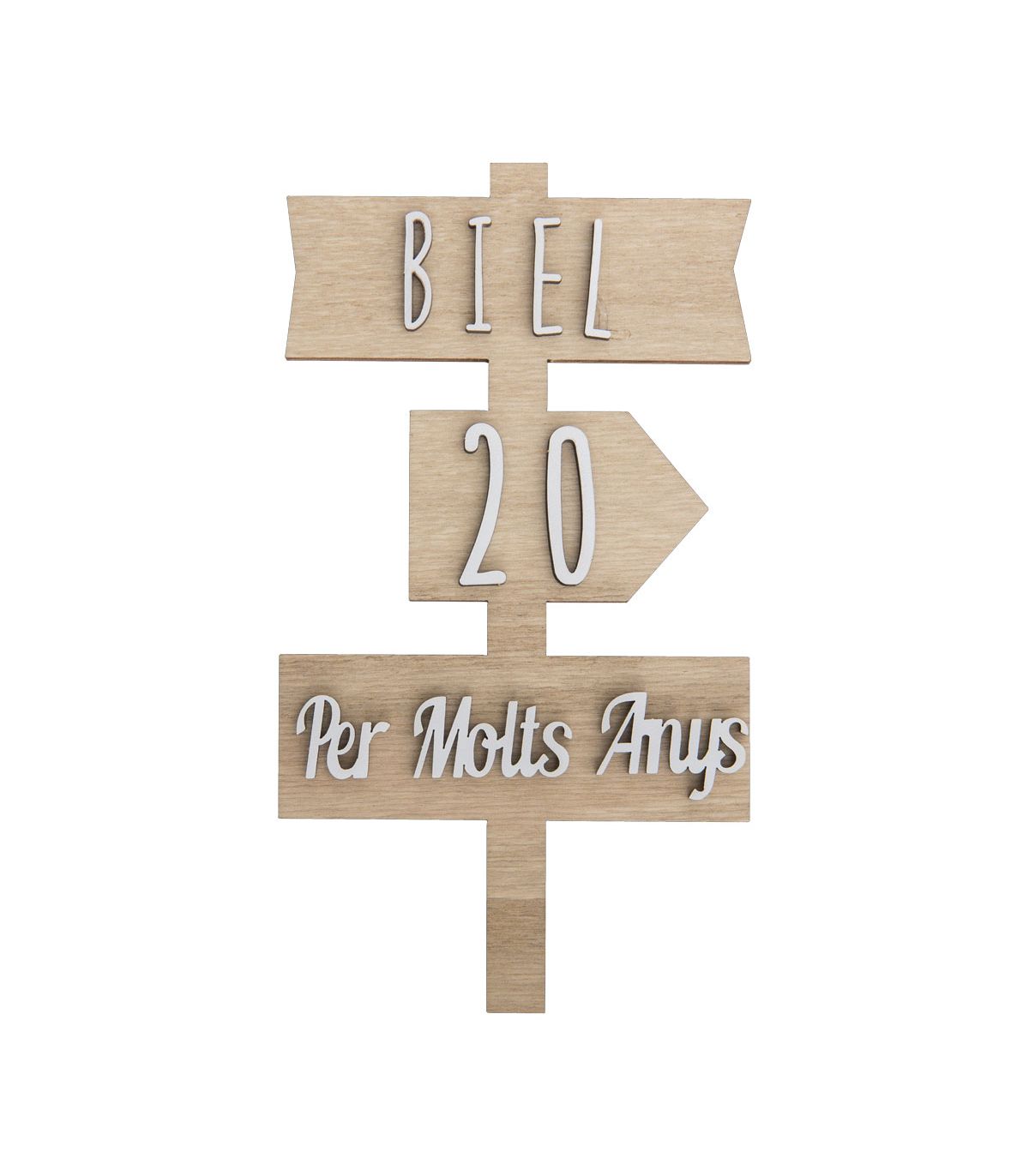 Cake Topper - Directional Signage