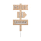 Cake Topper - Directional Signage