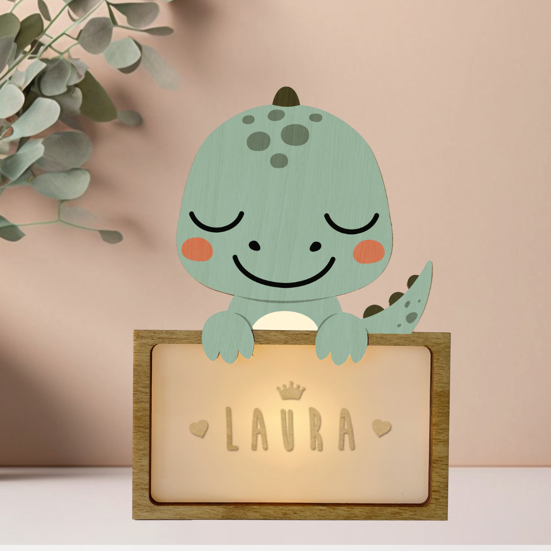 Lámpara de Sobremesa Dinosaurio