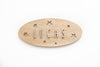 Personalized decorative plate STARS