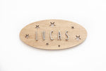 Placa adhesiva personalizada ESTRELLAS - Vintiun