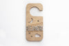 Personalized Door Knob Plate NIGHT