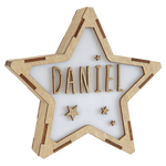 Lámparas Estrella Personalizada Estrellas - Vintiun