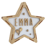 Lámparas Estrella Personalizada Globos & Estrellas - Vintiun