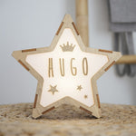 Lámparas Estrella Personalizada Corona & Estrellas - Vintiun