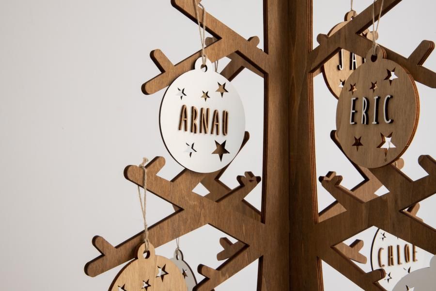 Árbol de Navidad de Madera Abeto - Vintiun