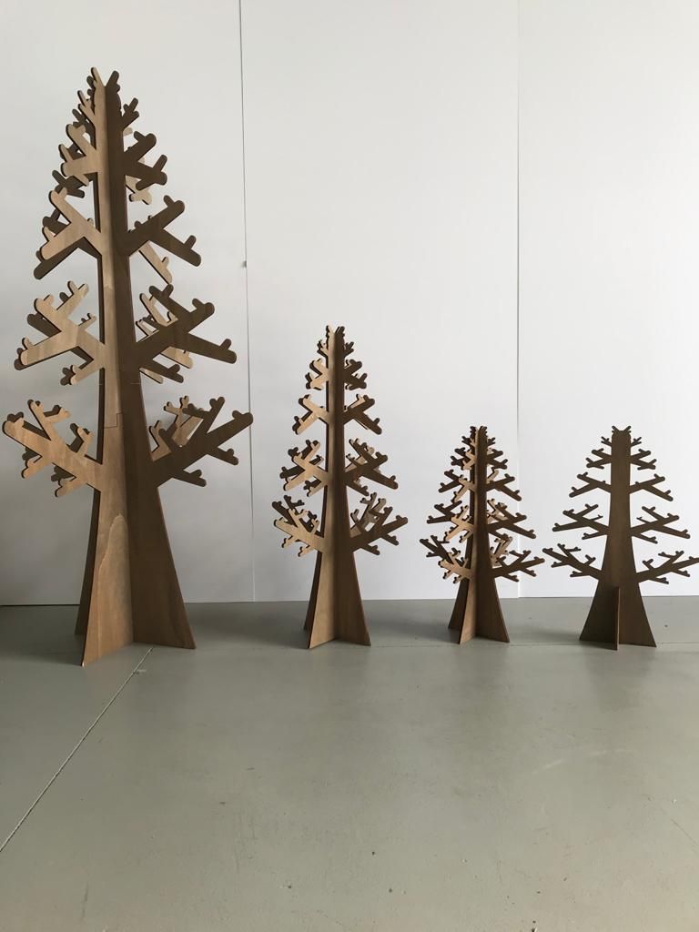 Árbol de Navidad de Madera Abeto - Vintiun