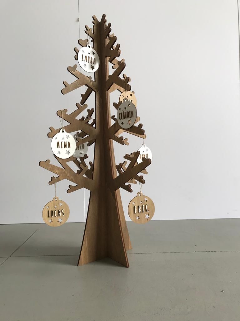 Árbol de Navidad de Madera Abeto - Vintiun