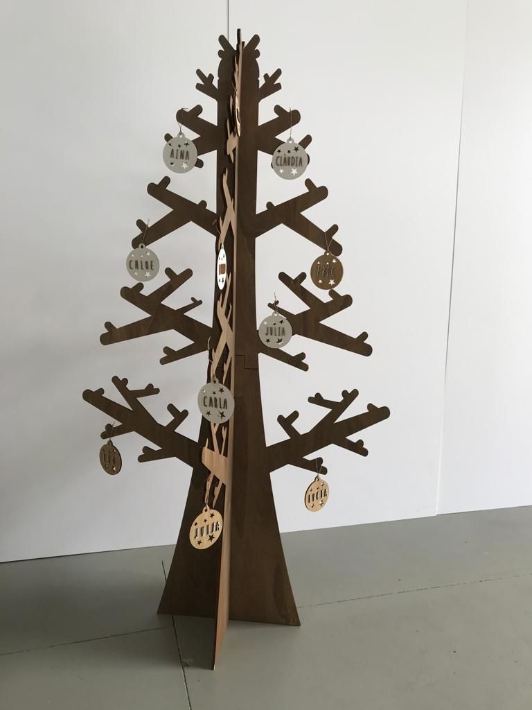 Árbol de Navidad de Madera Abeto - Vintiun