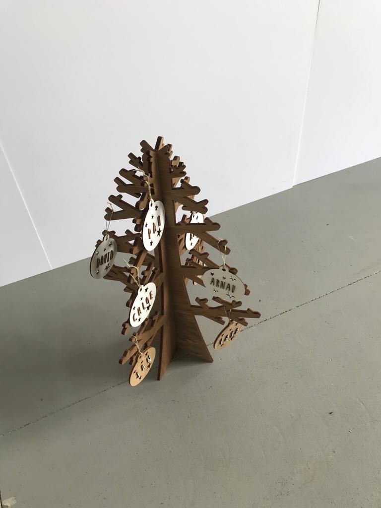 Árbol de Navidad de Madera Abeto - Vintiun