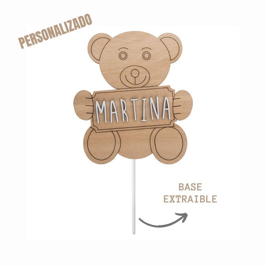 Cake Topper - Osito - Vintiun